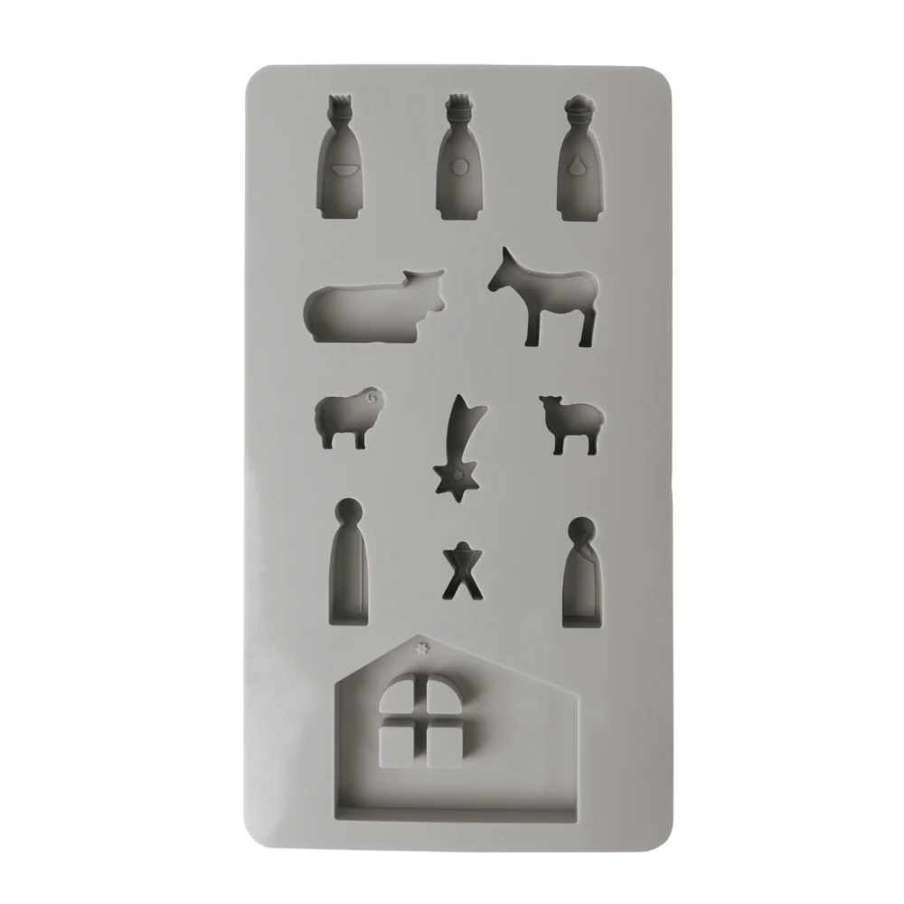 Silikon Gießform Mini Krippe (Rayher) - Image 4