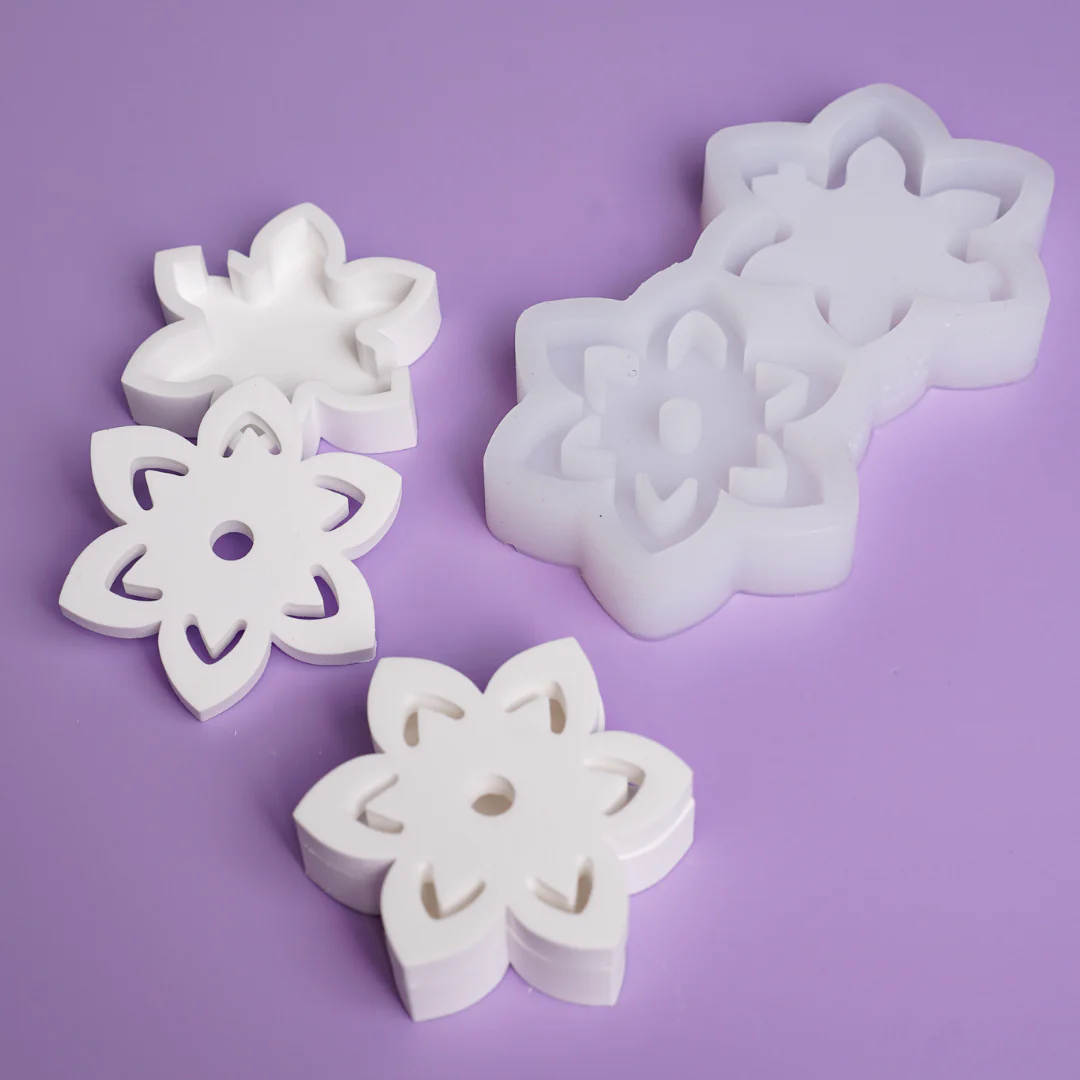 Silikonform Blumen - Lichterkette - Image 3