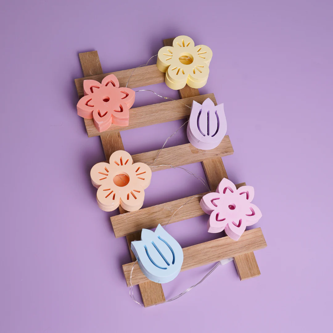 Silikonform Blumen - Lichterkette - Image 7