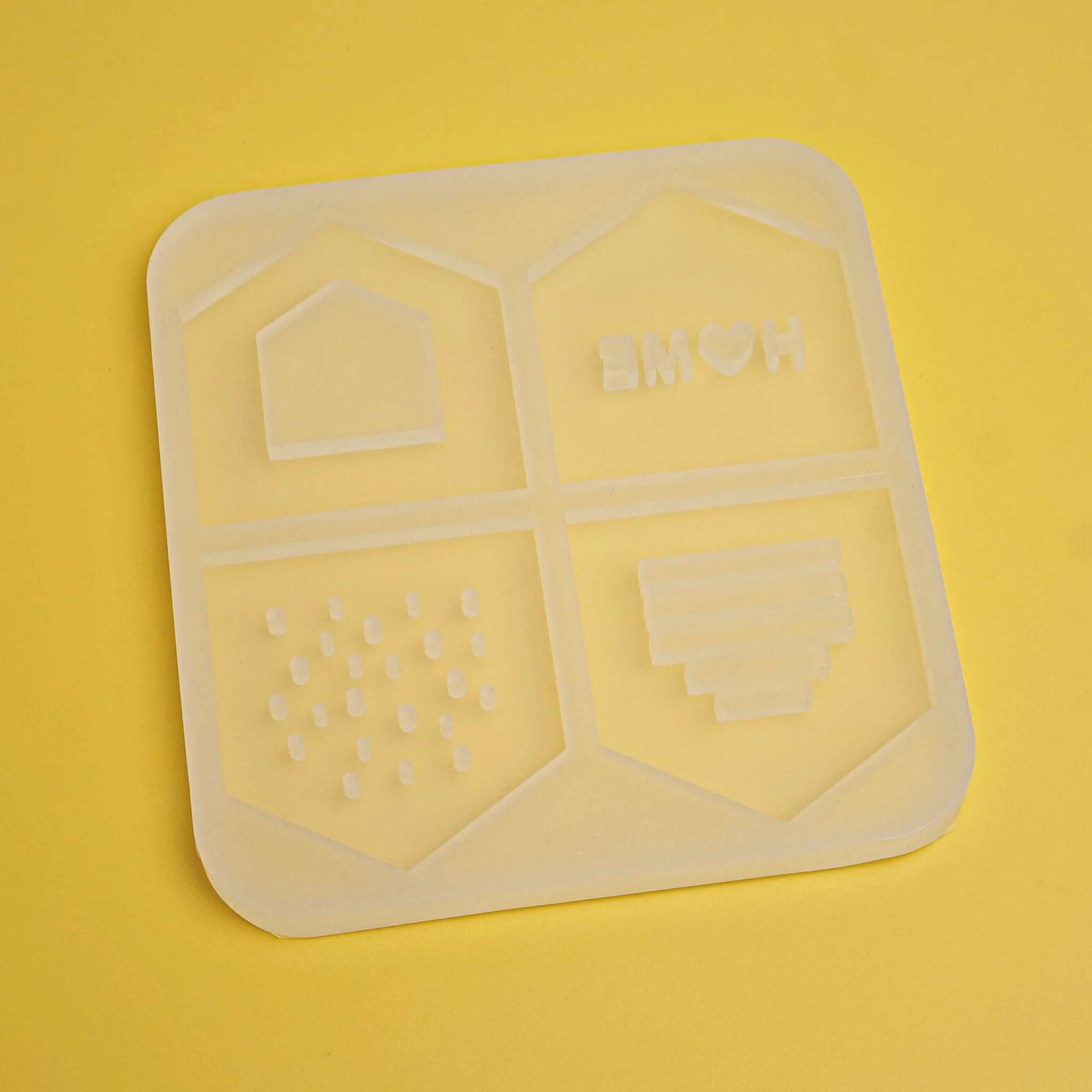 Silikonform Cover Set "Home" für Häuser - Teelichter und Ballonlichter - Image 3