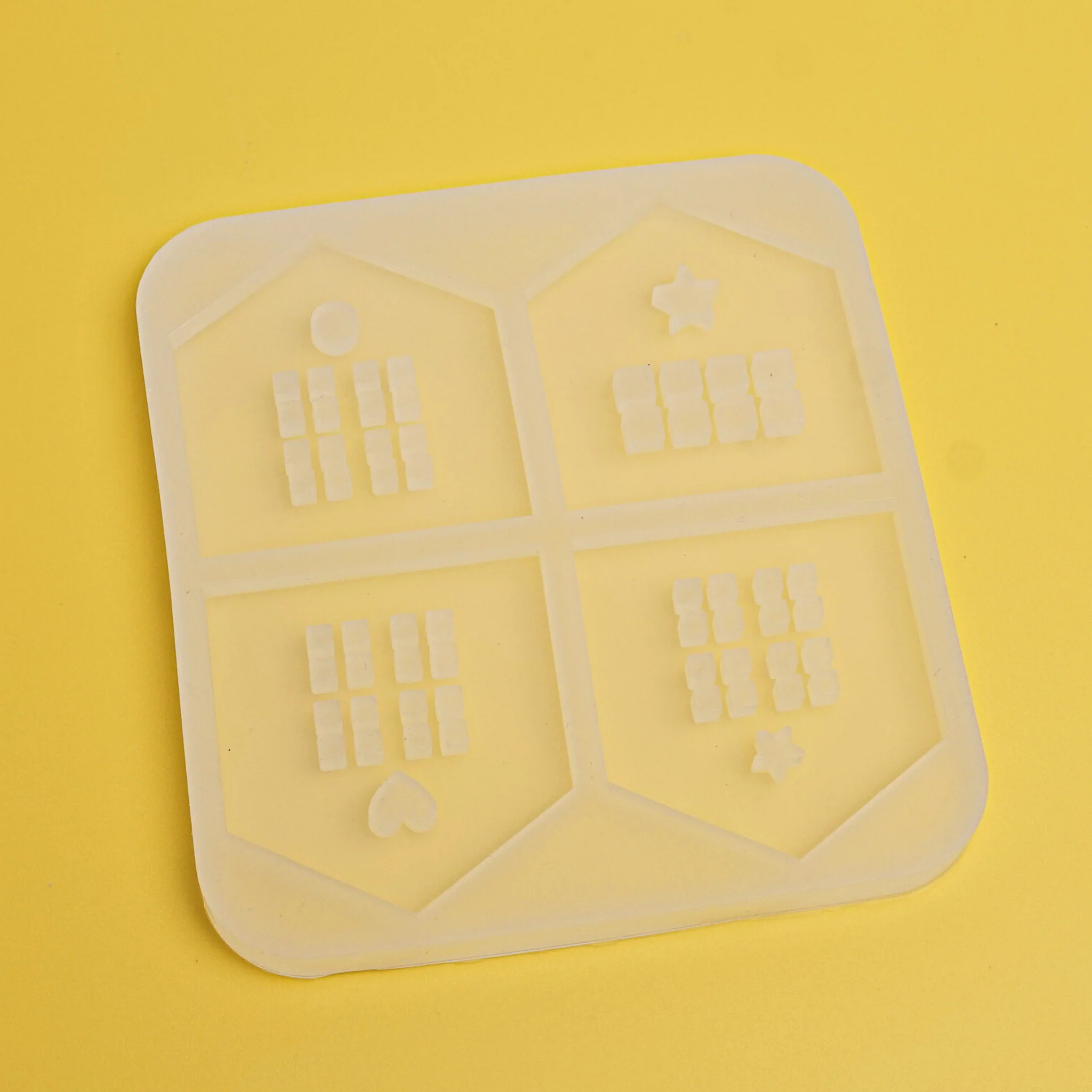 Silikonform Cover Set "Stadt" für Häuser - Teelichter und Ballonlichter - Image 3