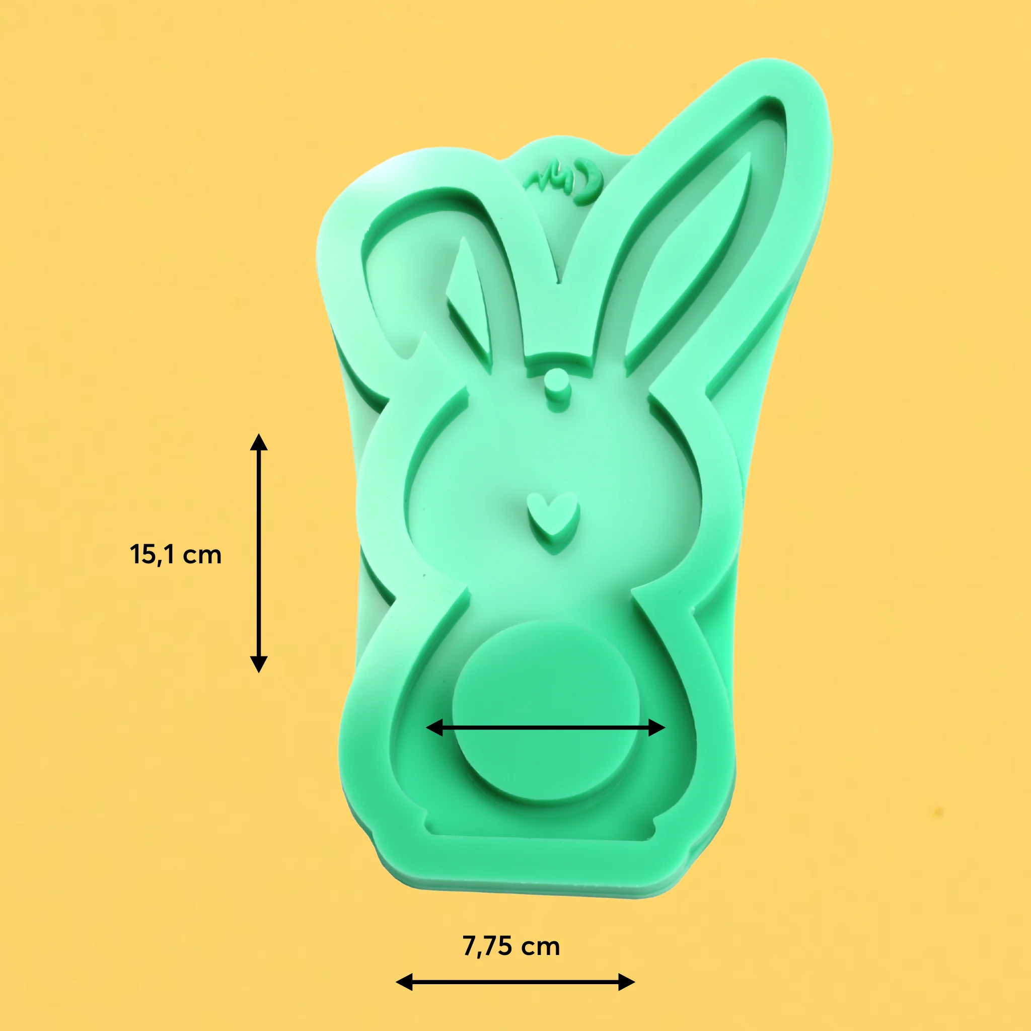 Silikonform Hase - Hase Hoppel für Schokokugel groß - Image 4