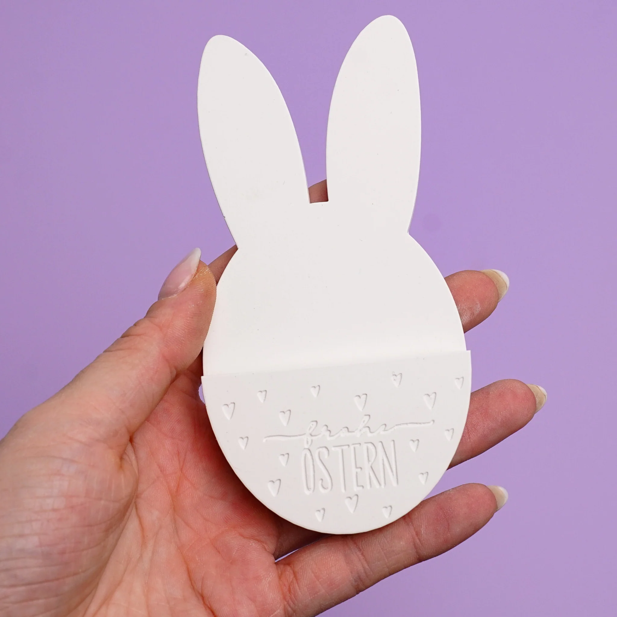 Silikonform Hase in Eierschale für Geld und Gutscheine - Image 10