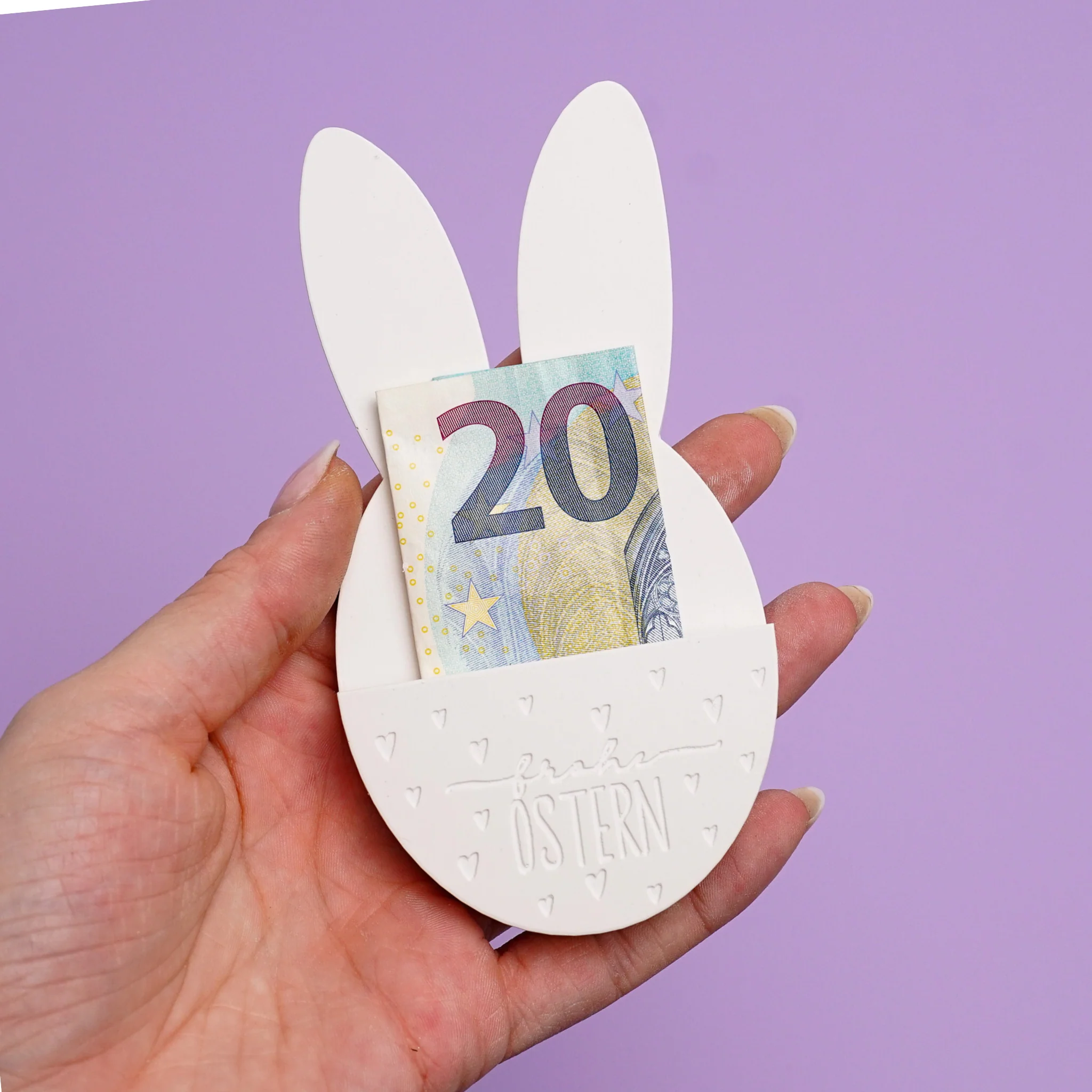 Silikonform Hase in Eierschale für Geld und Gutscheine - Image 13