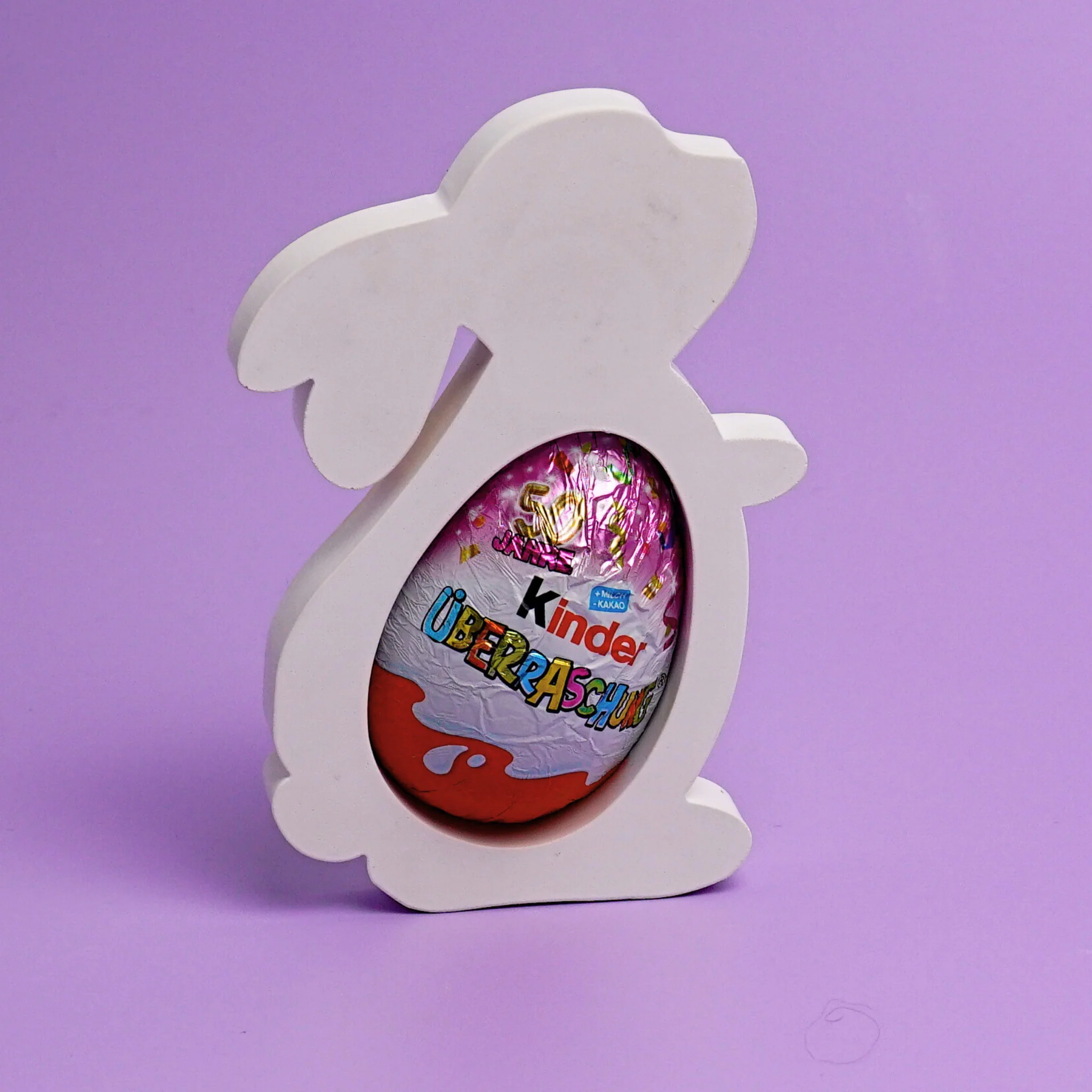 Silikonform Hase stehend für XL Schokoei - Image 3