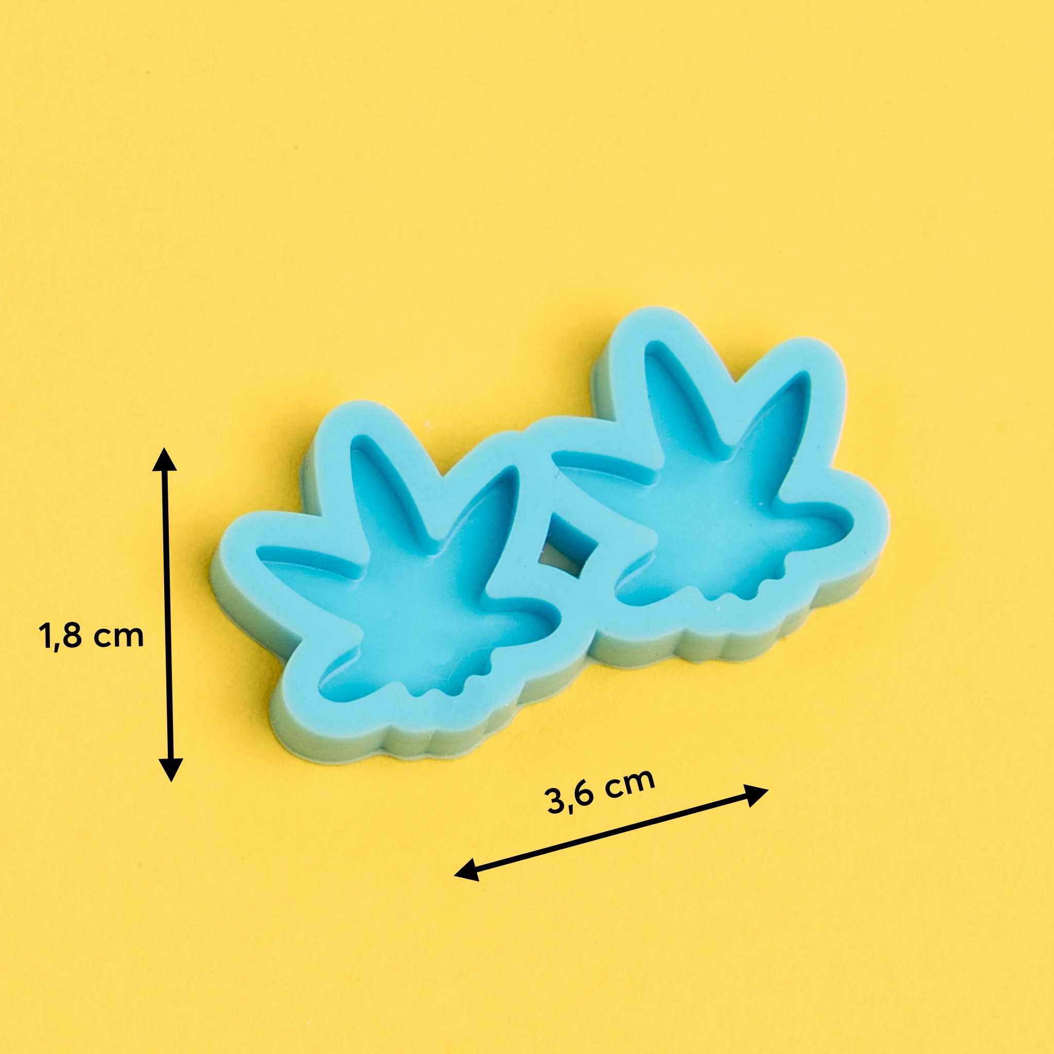 Silikonform Mini Blatt - Image 3