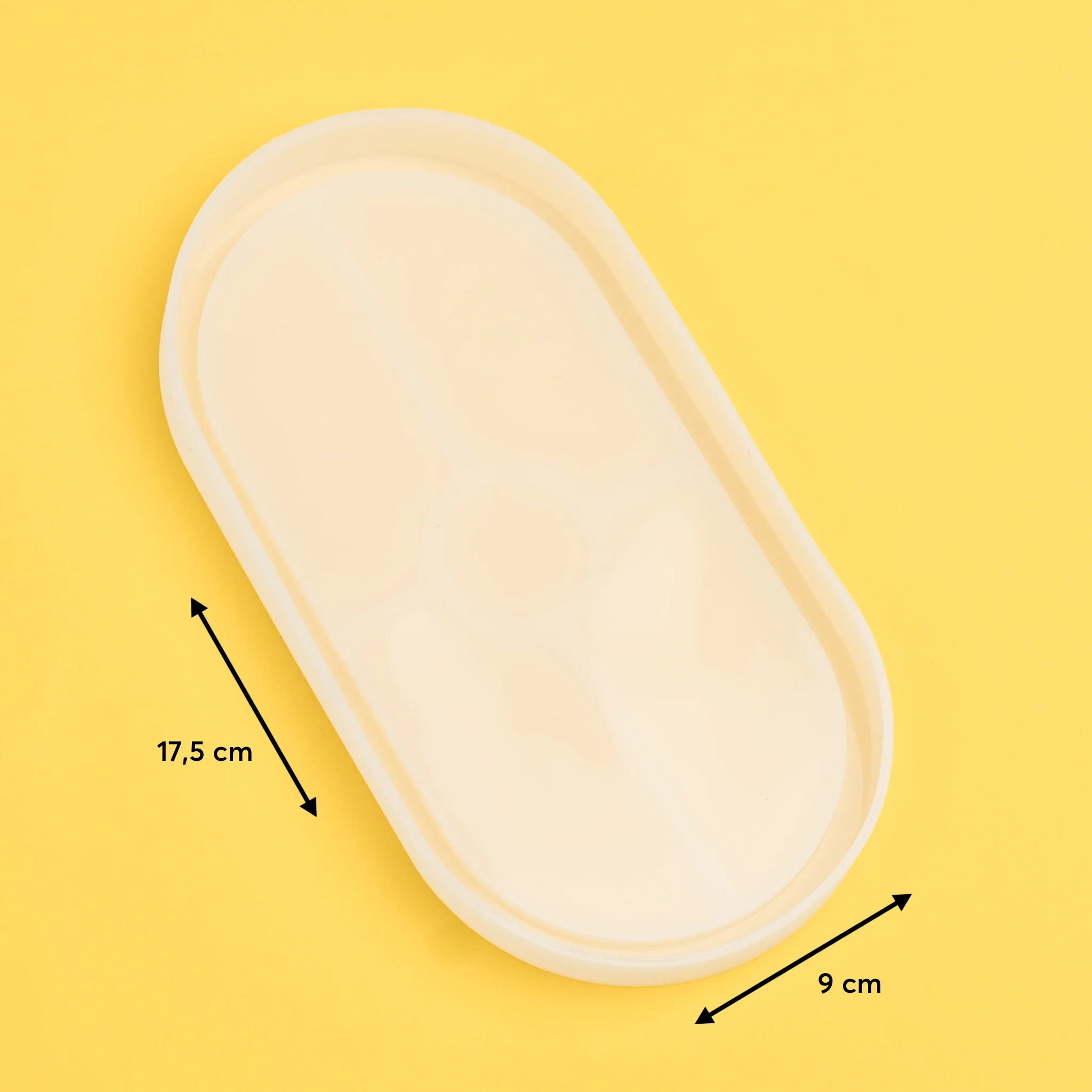 Silikonform ovale Schale / Tablett - Image 3