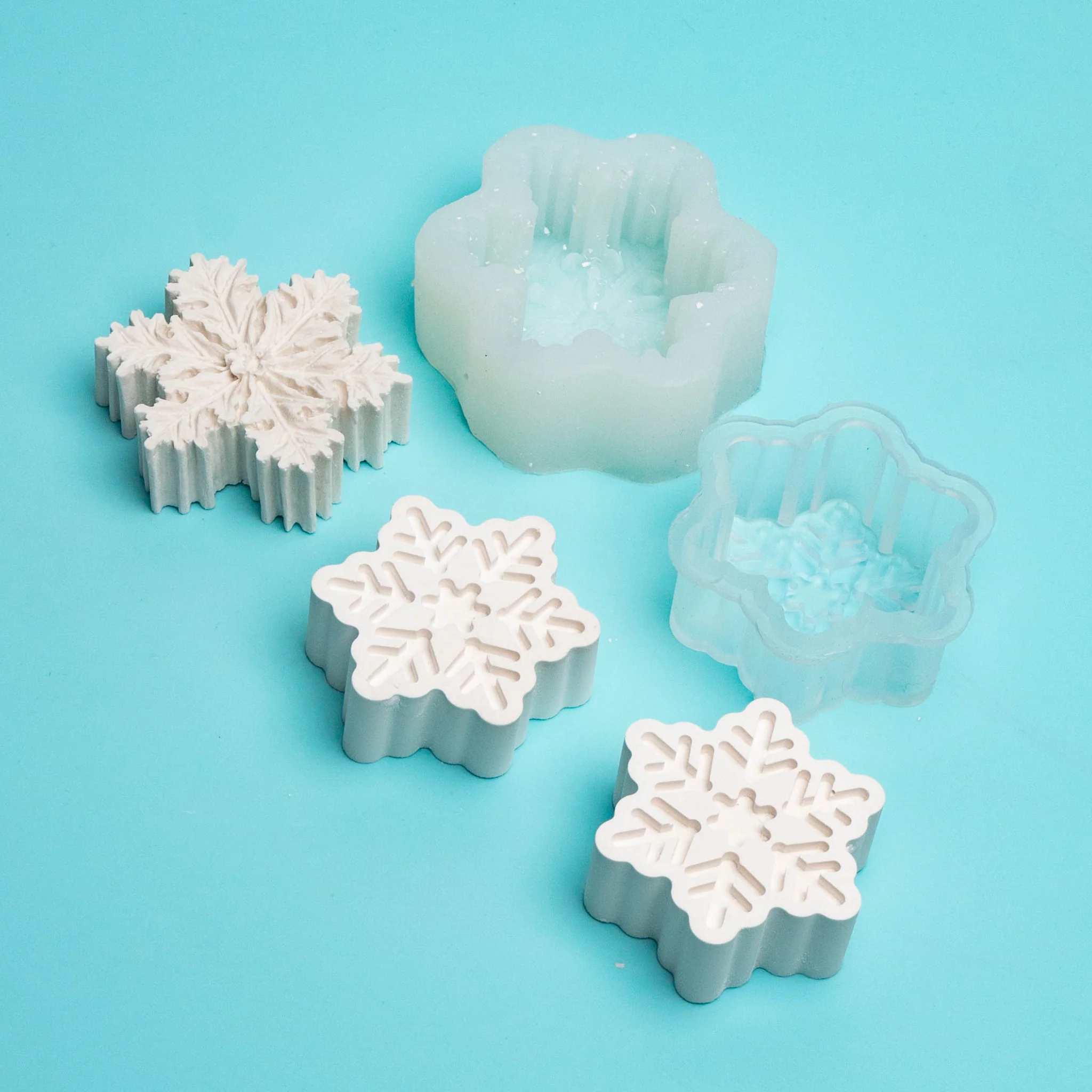 Silikonform Schneeflocke - Image 4