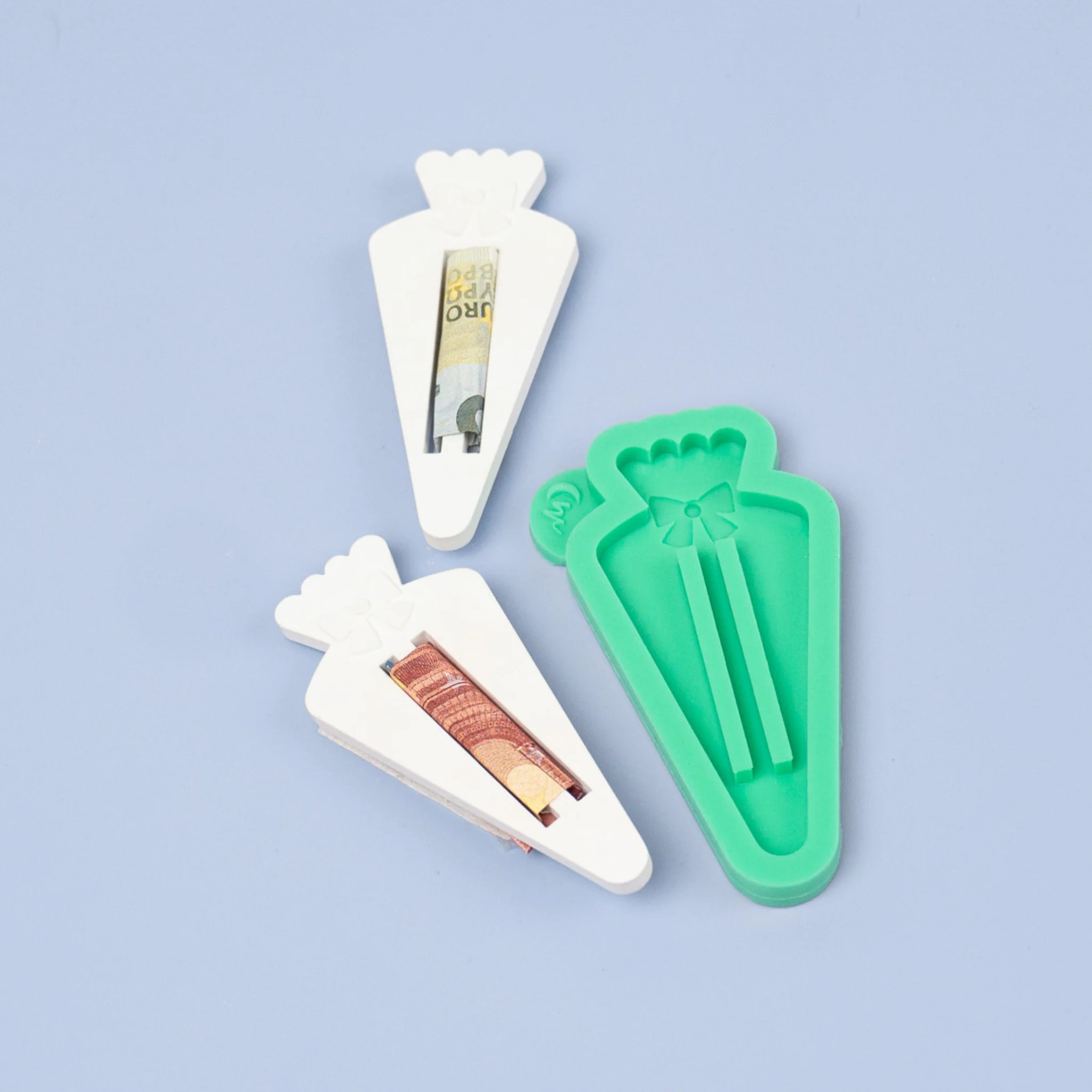 Silikonform Schultüten Duo Set Schultüte für Lolli und Geld - Image 8