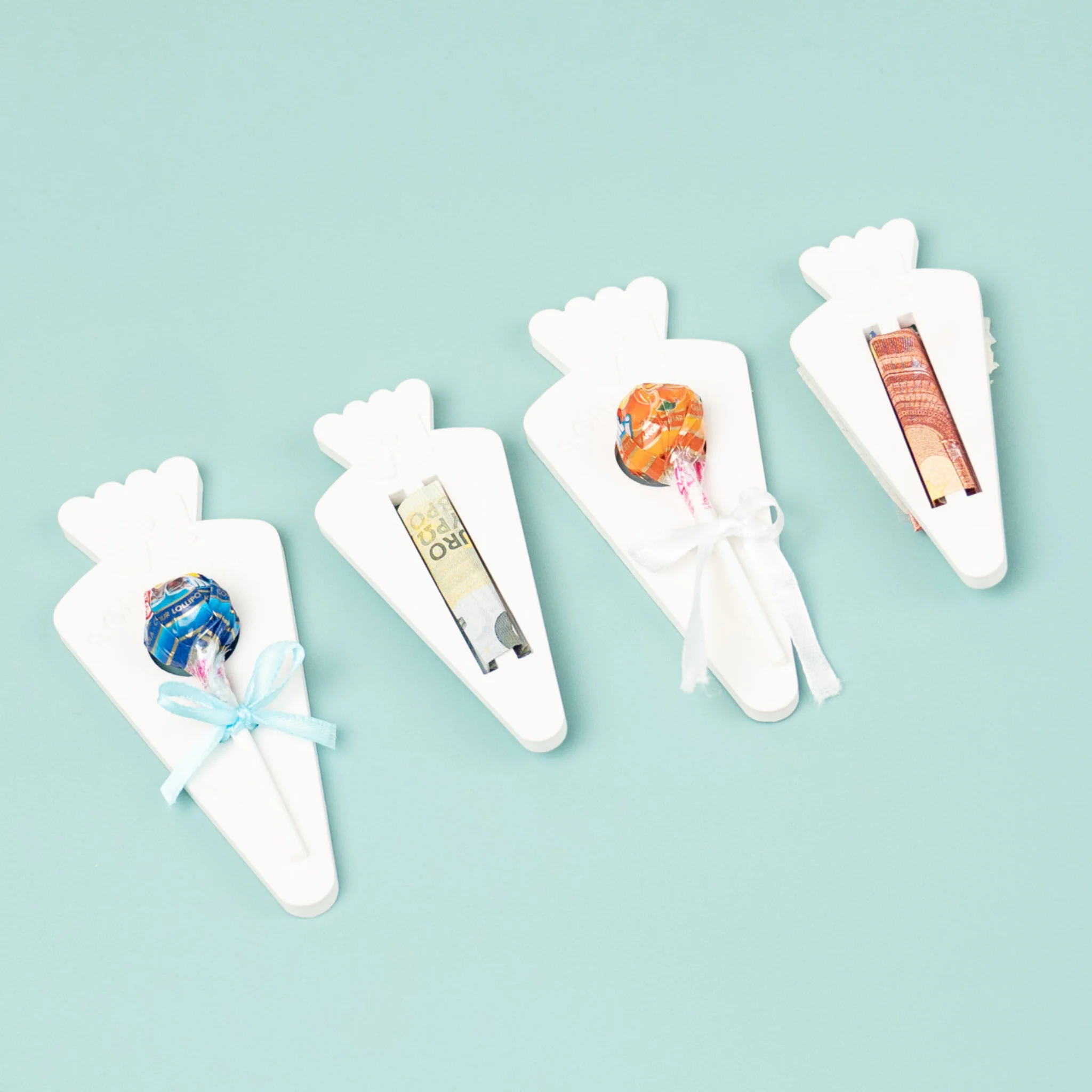 Silikonform Schultüten Duo Set Schultüte für Lolli und Geld - Image 9
