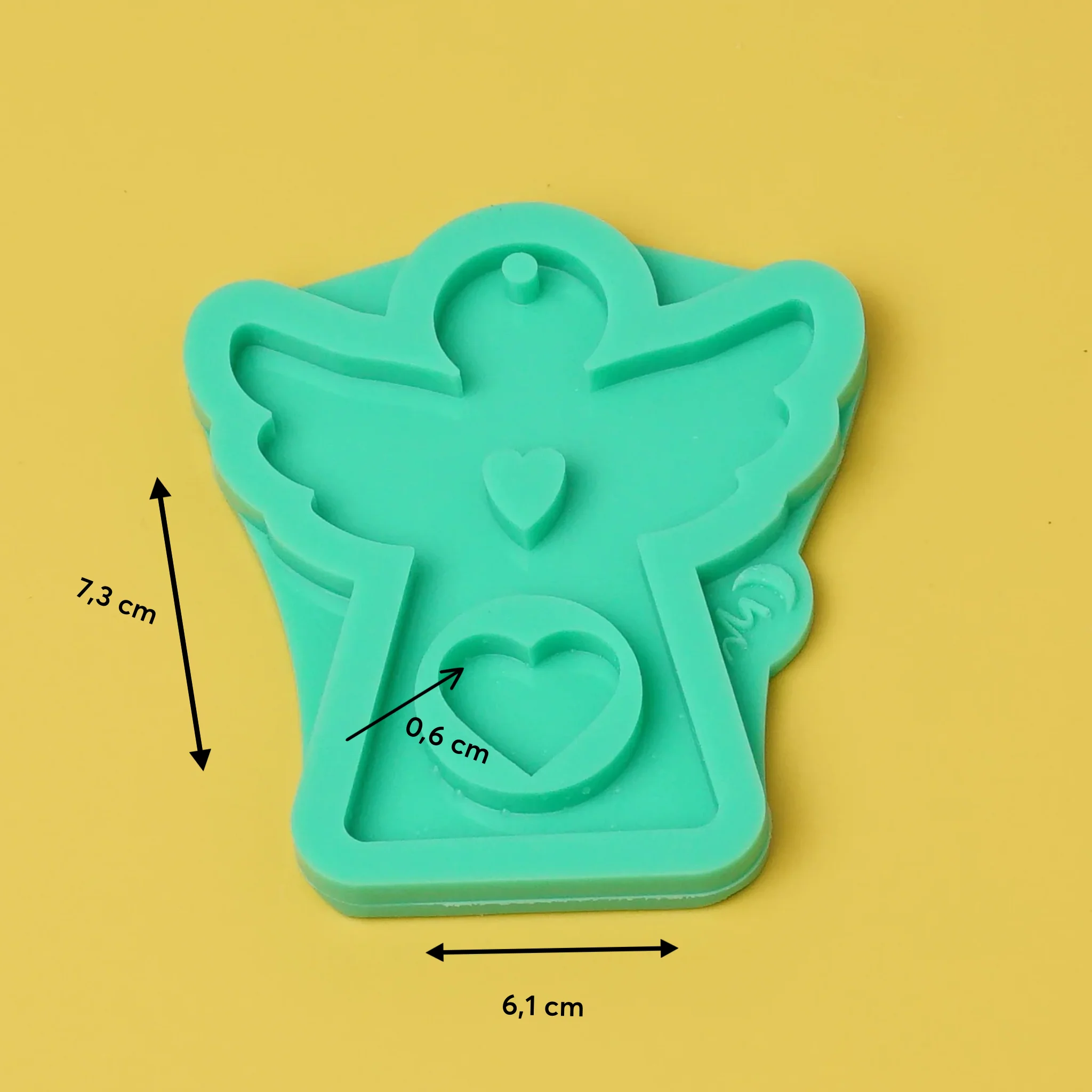 Silikonform Engel für Schokokugel - Image 3