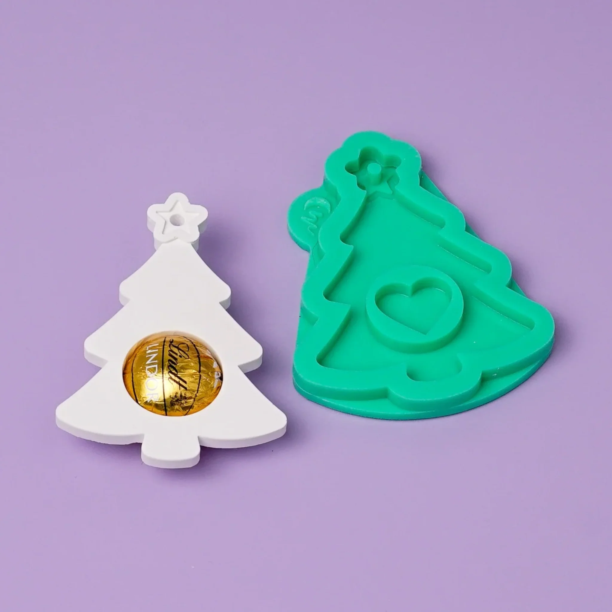 Silikonformen 3er Set Weihnachtsanhänger für Schokokugeln - Image 3