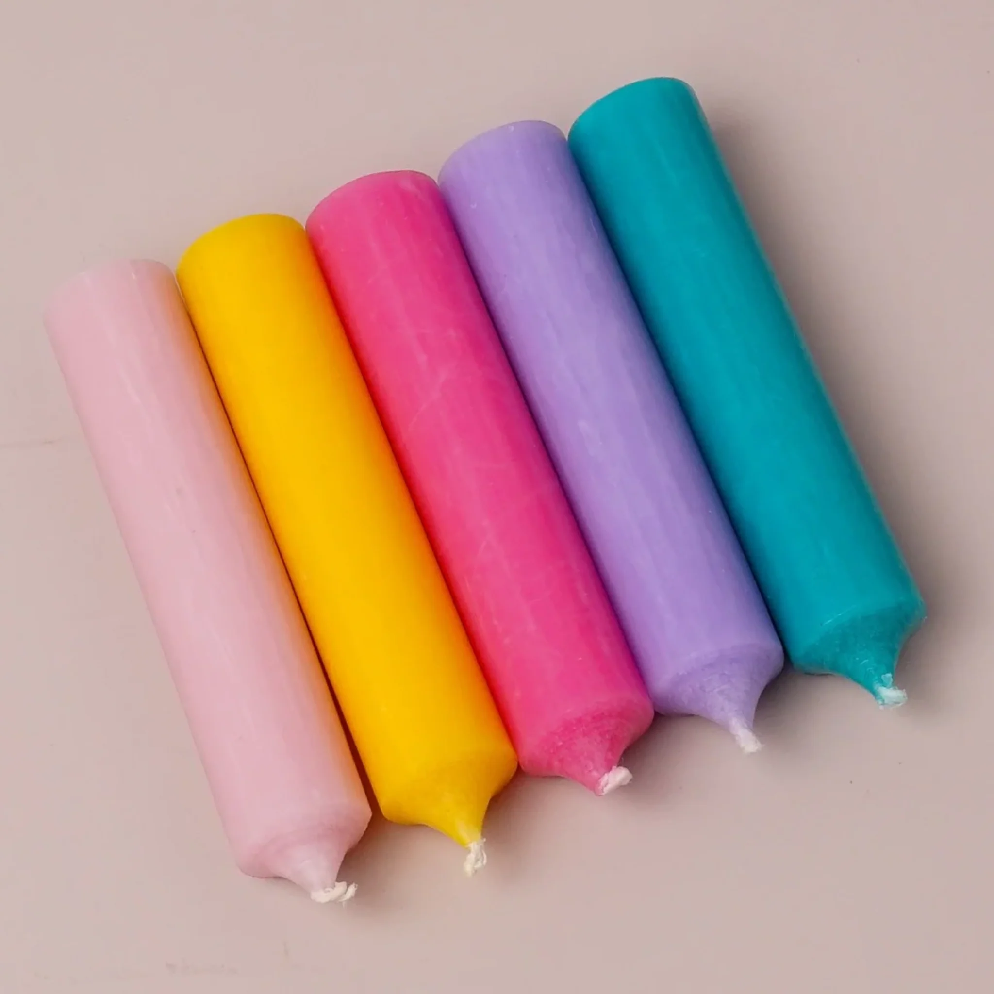 Stabkerzen 100 x 22 mm Set Happy - Image 2